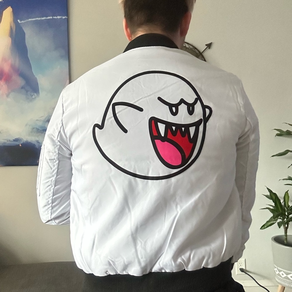 Luca Jacket Nintendo King Boo Jacket